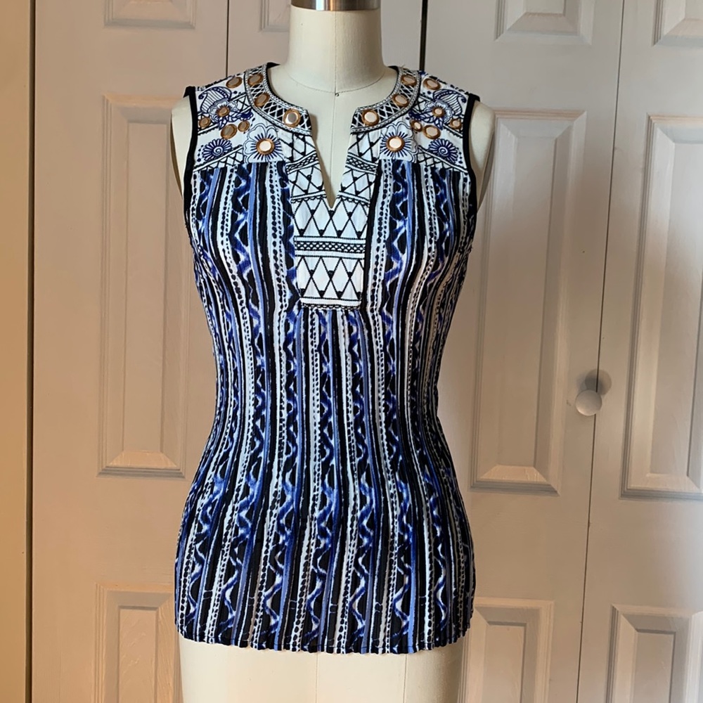 Alfani Petite Stunning Top